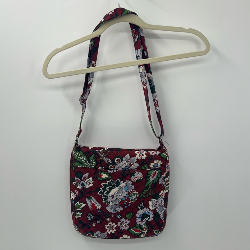 Vera Bradley Iconic Triple zip hipster purse - Picture 2 of 12